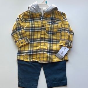 NWT Carters Long Sleeve Matching Set Size 6M